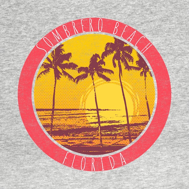 Sombrero Beach Florida Vintage Beach Style by Hashtagified